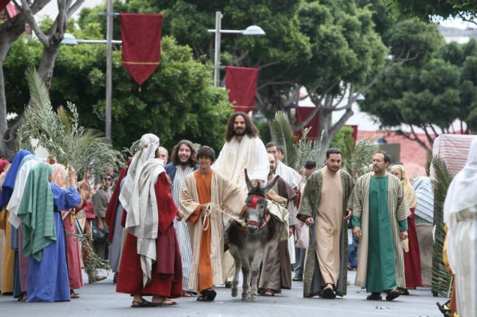 La Representación de la Pasión de Adeje se celebra en la Calle Grande del municipio 
