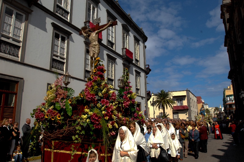 El casco histórico de Vegueta y Triana acogerán las principales procesiones de Semana Santa en Las Palmas de Gran Canaria / Turismo LPA 
