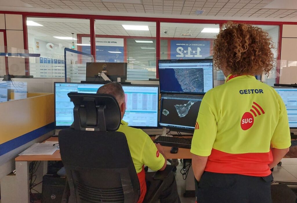 Un motorista grave tras sufrir una caída en Tenerife