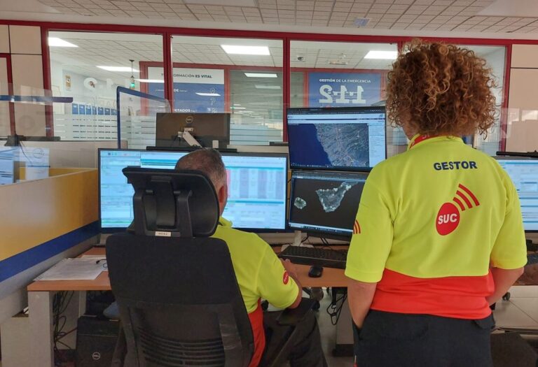 Un motorista grave tras sufrir una caída en Tenerife