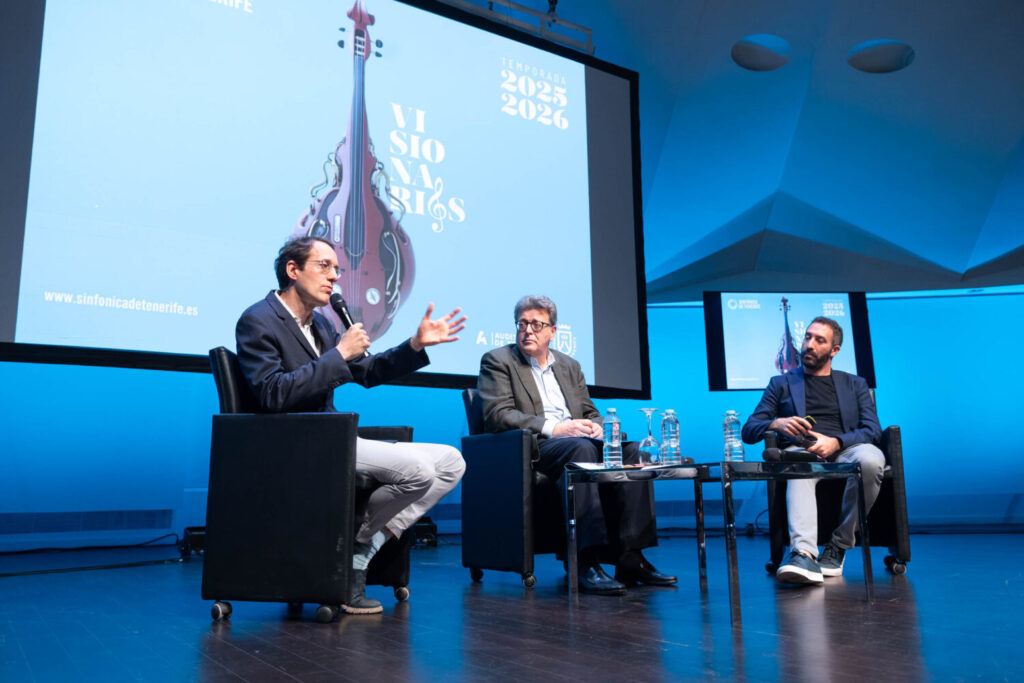 Presentación de la temporada 2025/2026 de la Sinfónica de Tenerife. Imagen Cabildo de Tenerife