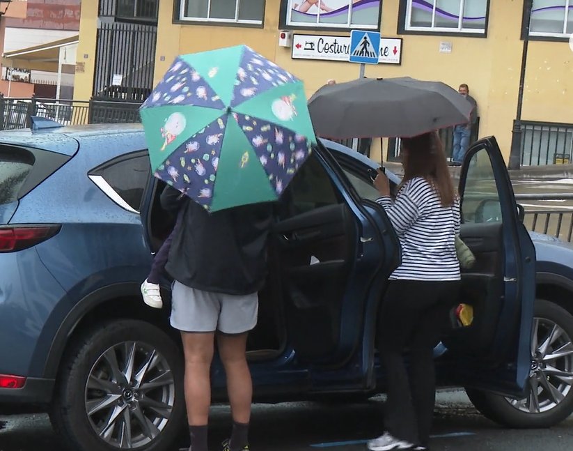 Este domingo ha llovido con intensidad en las islas occidentales dejando hasta 15 litros por metro cuadrado en el norte de Tenerife