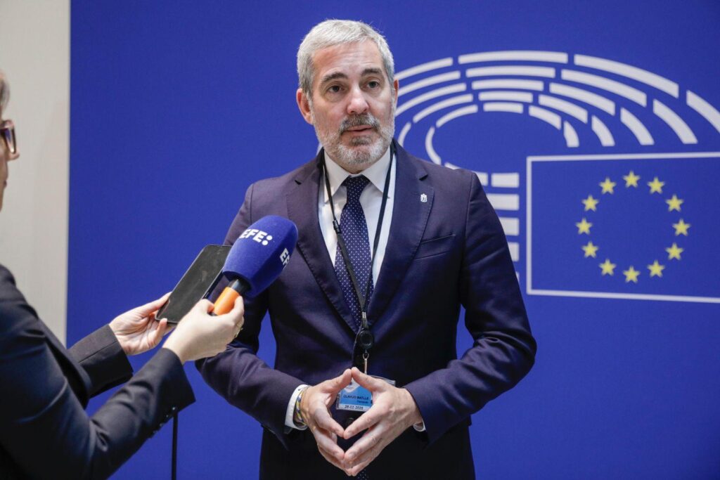 El presidente canario, Fernando Clavijo, tendrá una intensa agenda en Bruselas