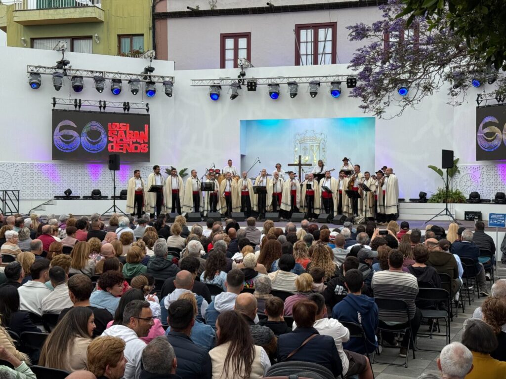 Concierto de Los Sabandeños. Imagen cedida Gobierno de Canarias