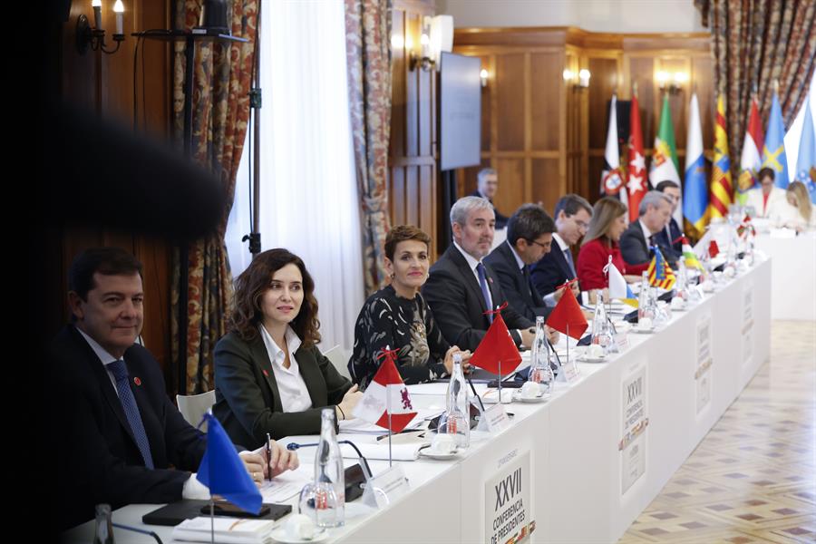 Conferencia de Presidentes celebrada el pasado mes de diciembre en Santander. Imagen EFE