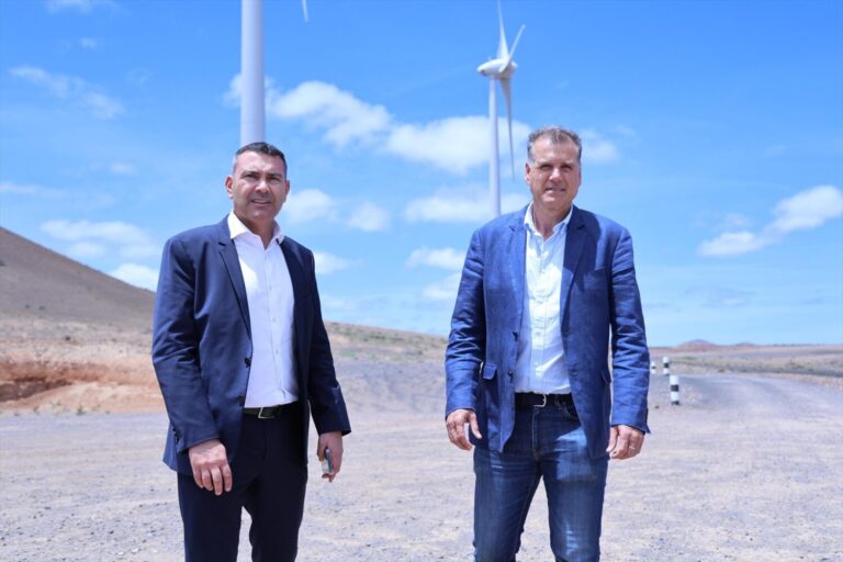Entra en funcionamiento el Parque Eólico de San Bartolomé (Lanzarote) con una potencia de 9,2 MW