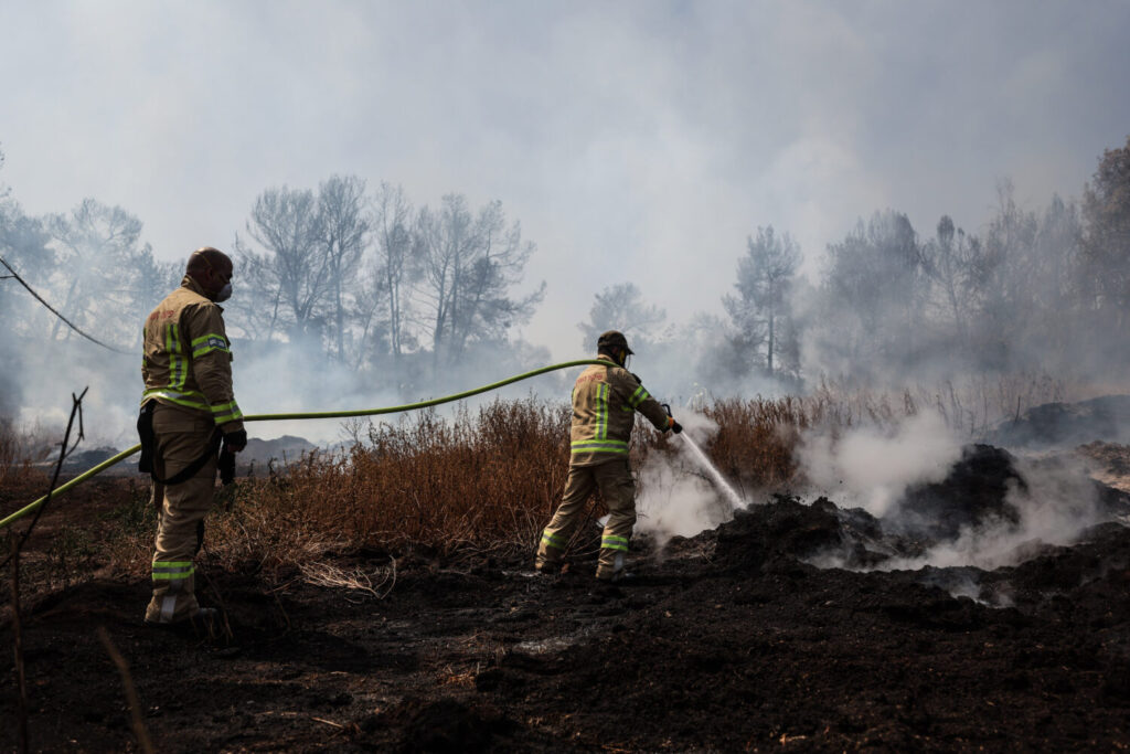 Incendio Jerusalén