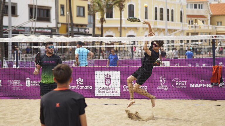 Comienza el Sand Series Classic ITF BeachTennis Gran Canaria 2025, el mejor tenis playa del mundo