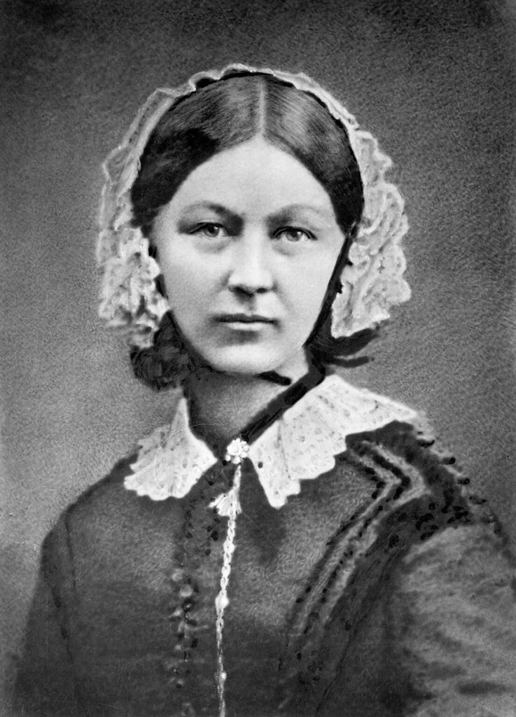 Imagen de Florence Nightingale, la profesional de la enfermería en cuyo honor se celebra el Día de la Enfermería.