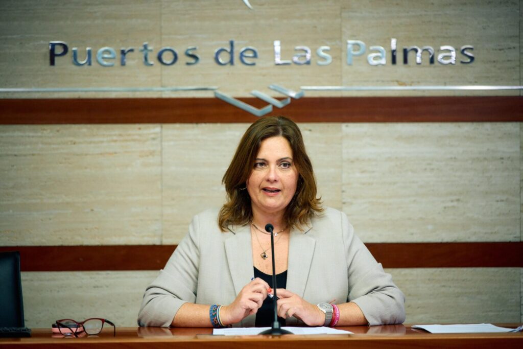 Beatriz Calzada, presidenta de la Autoridad Portuaria de Las Palmas 