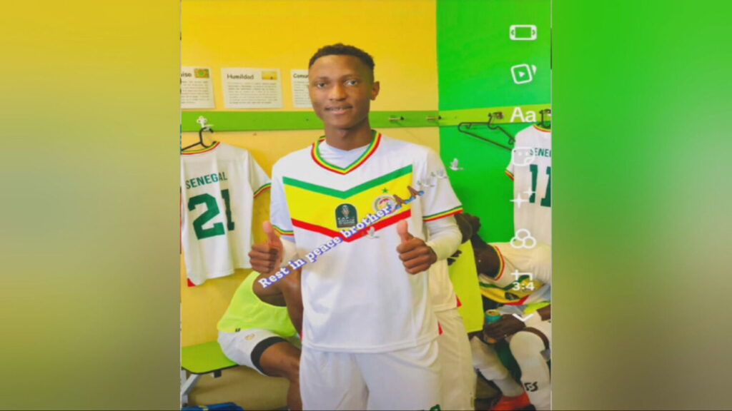 El joven gambiano abatido por la actuación policial el pasado fin de semana. Imagen RTVC