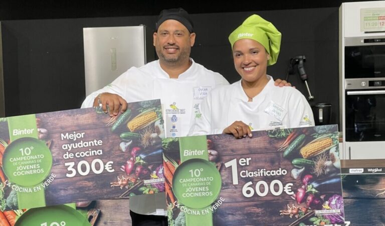 Gran Canaria brilla en el campeonato de Jóvenes Cocineros de Gastrocanarias