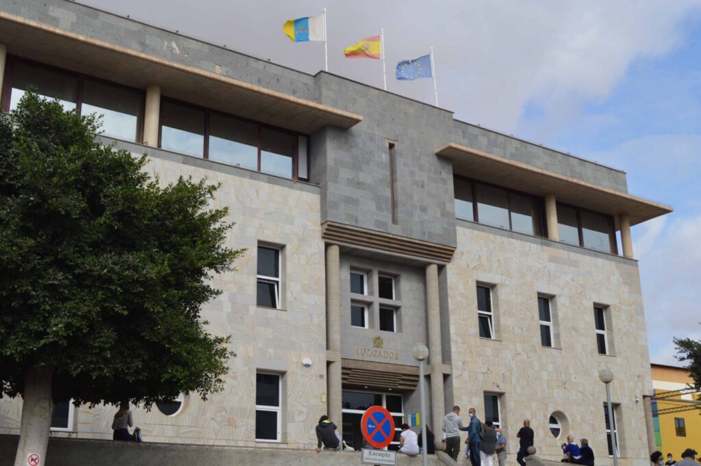Imagen del Juzgado de Puerto del Rosario, donde se tramitó la denuncia a un hombre por agresión sexual a la hija de su expareja.