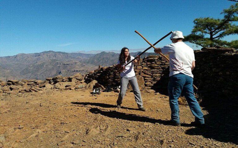 ‘La Maleta’, un viaje virtual por las artes marciales canarias