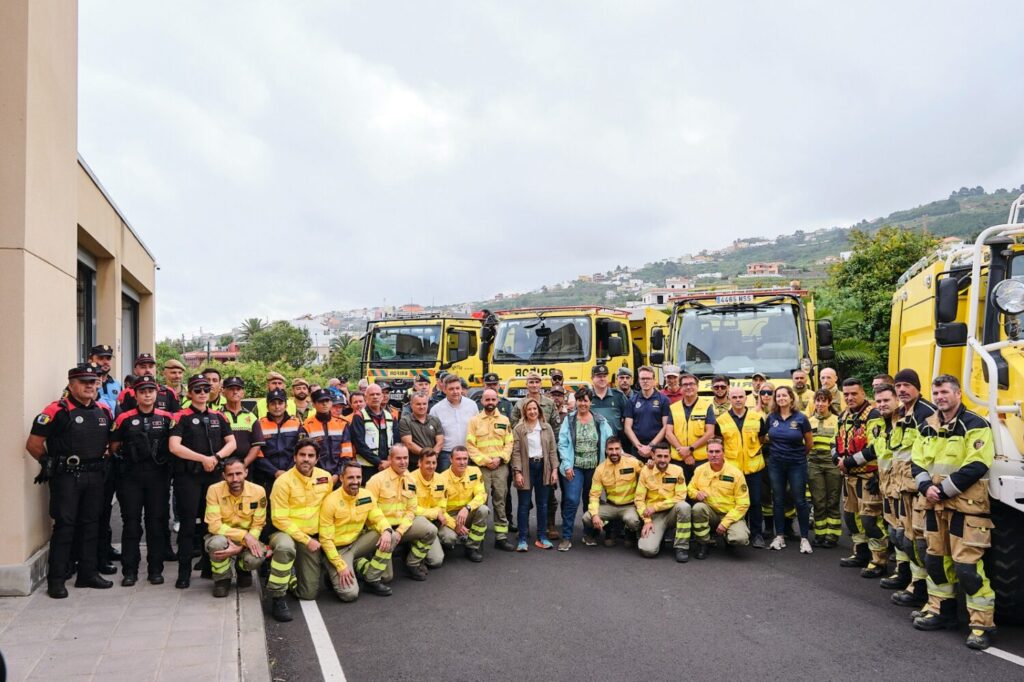 Acto de presentación del Operativo contra incendios forestales/ Cabildo de Tenerife.