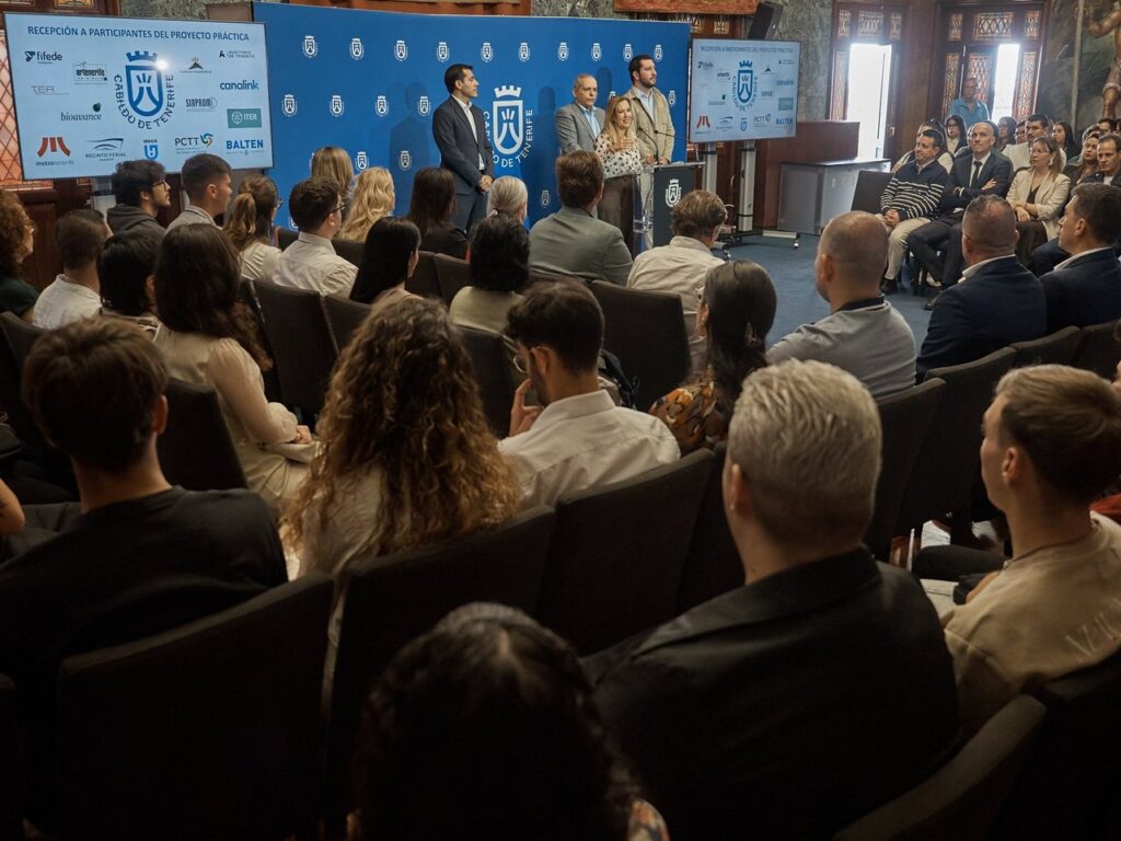 'Proyecto Práctica' impulsado por el Cabildo de Tenerife. Imagen Cabildo de Tenerife