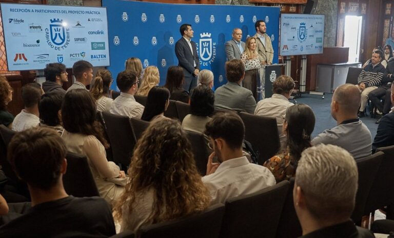 Un centenar de jóvenes logran en Tenerife contrato formativo con el ‘Proyecto Práctica’
