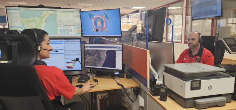 Intoxicado por el humo de un incendio de una vivienda de Tacoronte