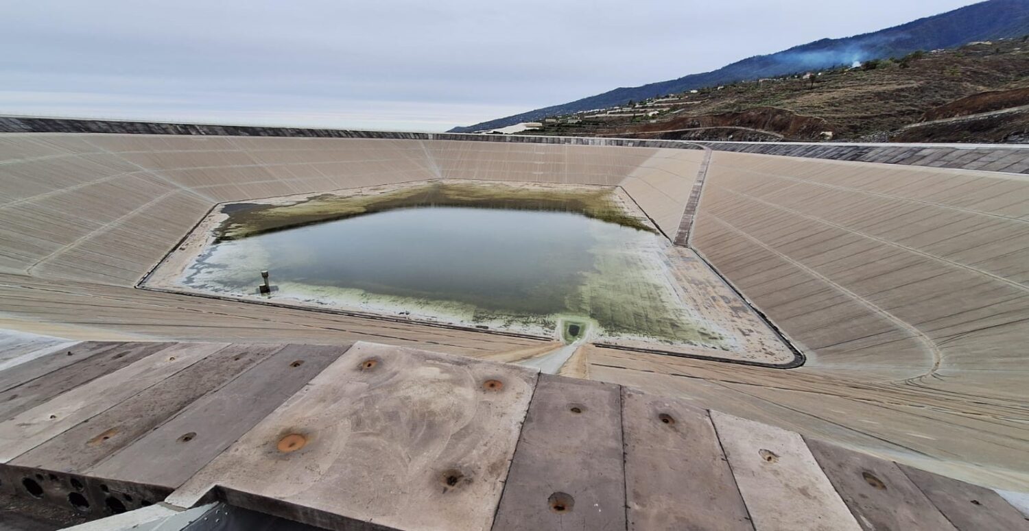 Las balsas de La Palma alcanzan el 55% de su capacidad con la primavera