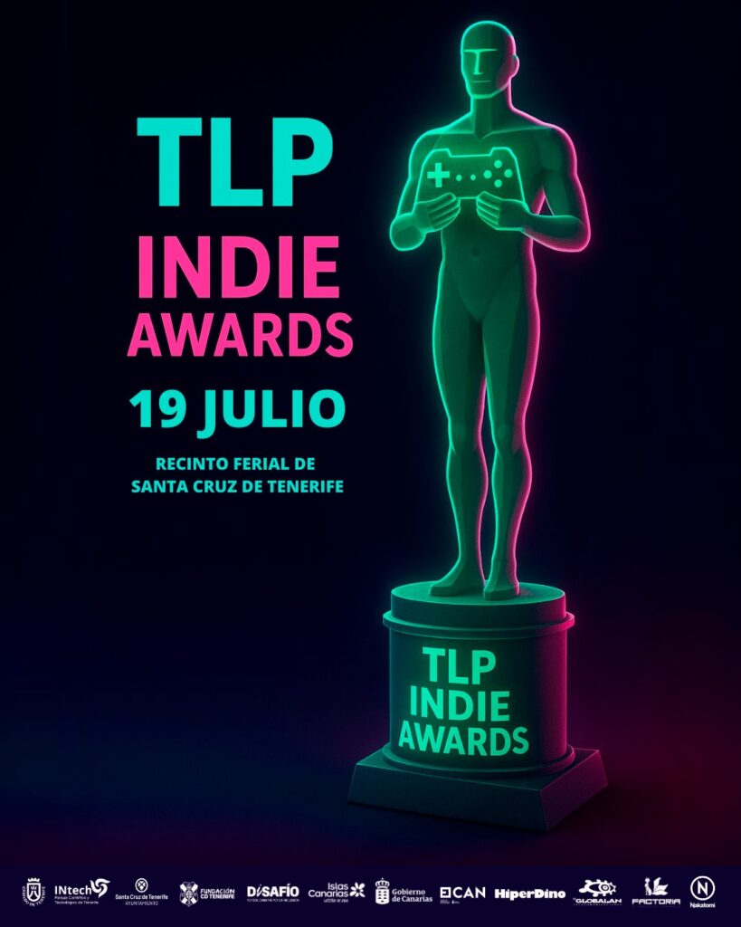 Los Premios Nacionales TLP Indie Award se entregarán en el evento TLP Tenerife y desde este lunes ya están abiertas las inscripciones para las candidaturas