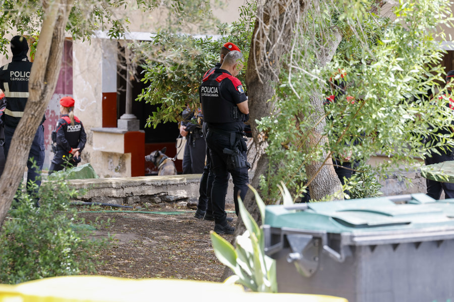 Registro en el centro de menores de La Fortaleza I. Imagen EFE
