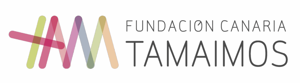 Logo de la Fundación Tamaimos, que propone en su agenda XXI propuestas para el siglo XXI crear una ley para la protección del dialecto canario y recuperar la Selección Canaria de Fútbol, entre otras.