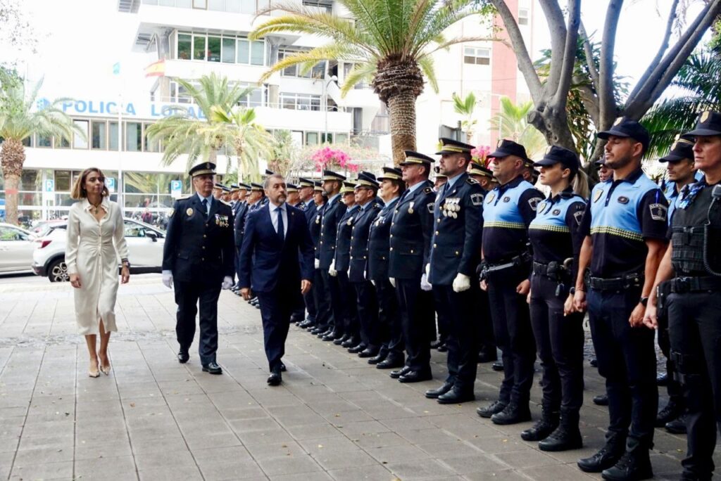 La Policía Local de Santa Cruz de Tenerife celebra los actos en honor a la Virgen de Fátima