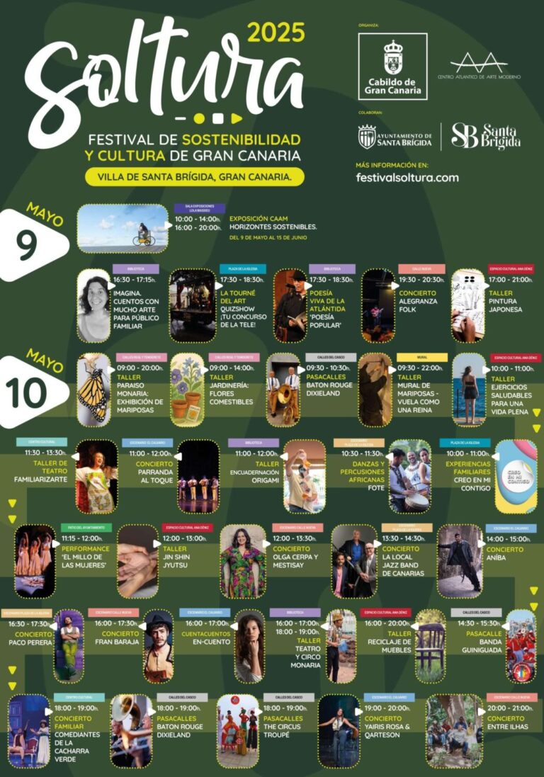 Japón, Mestisay y el CAAM en el festival Soltura de Santa Brígida