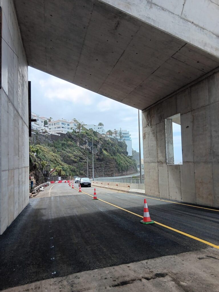 Los accesos de entrada y salida al Puerto de la Cruz quedarán abiertos a partir del miércoles / Cabildo de Tenerife