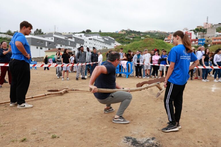 Escolares de Tenerife y Lanzarote se suman a la II Semana Canaria de Deportes Tradicionales