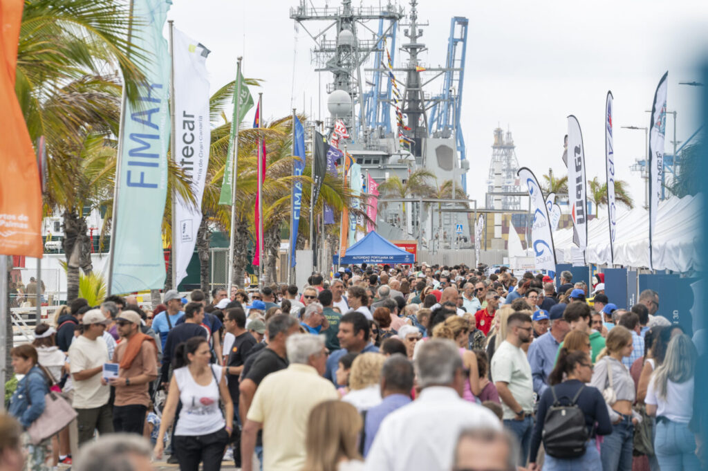 Fimar conecta con el océano Atlántico en su segunda jornada