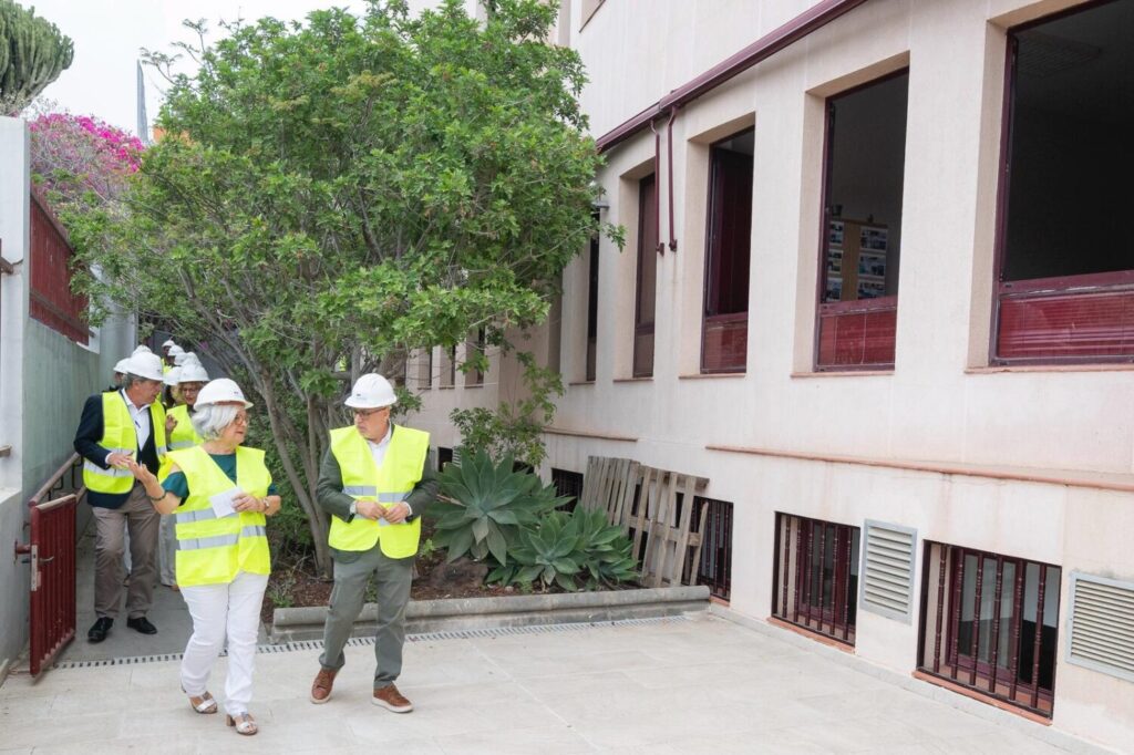 Obras en la sede de Adepsi de Las Palmas de Gran Canaria/ Cabildo de Gran Canaria.