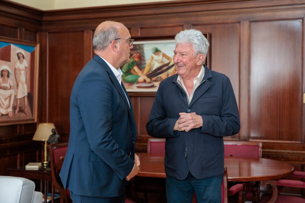 Pestana y Quevedo se reúnen para recuperar los búnkeres de El Confital