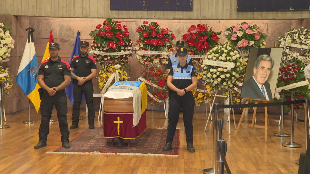 Capilla ardiente en Presidencia del Gobierno. Imagen RTVC