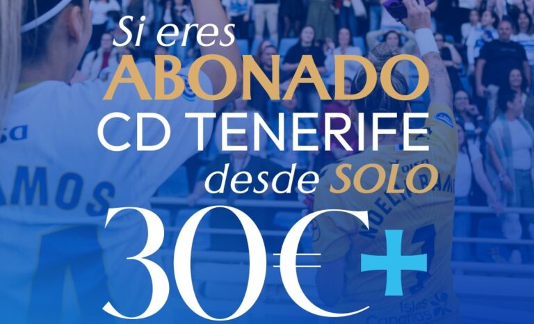 Toda la emoción del fútbol femenino, al alcance de los abonados del CD Tenerife