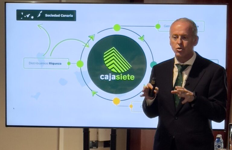 Cajasiete cierra otro año reforzando su posición financiera en el archipiélago