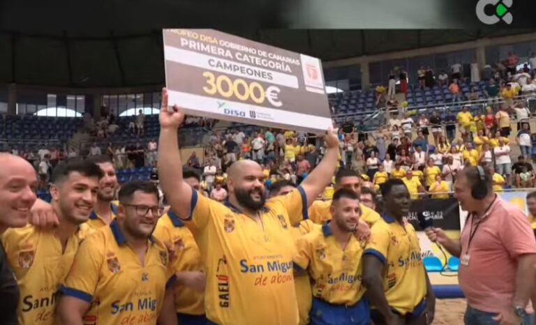 El Chimbesque de San Miguel de Abona, campeón de Canarias en el Torneo DISA Gobierno de Canarias de lucha canaria