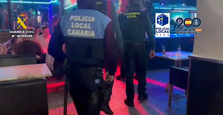 Se inspeccionan varios negocios de ocio nocturno en Lanzarote/ Guardia Civil.