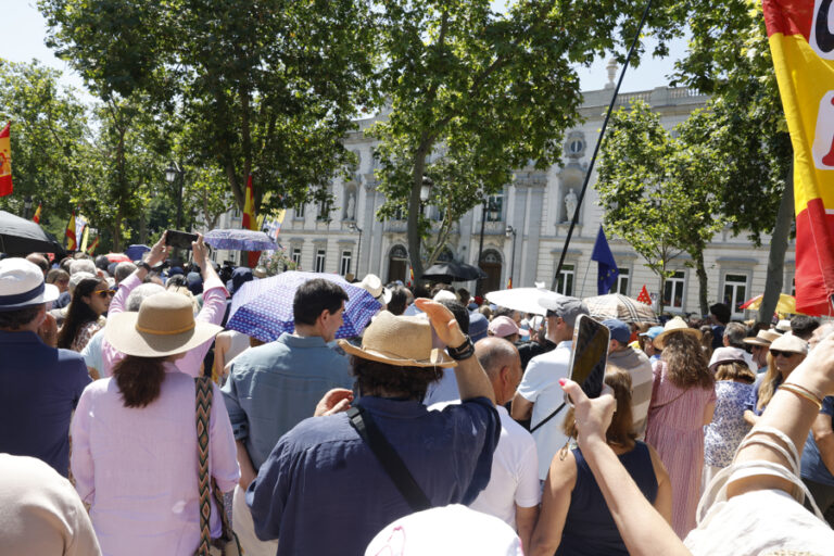 Un 65 % de jueces y fiscales secunda el tercer día de huelga