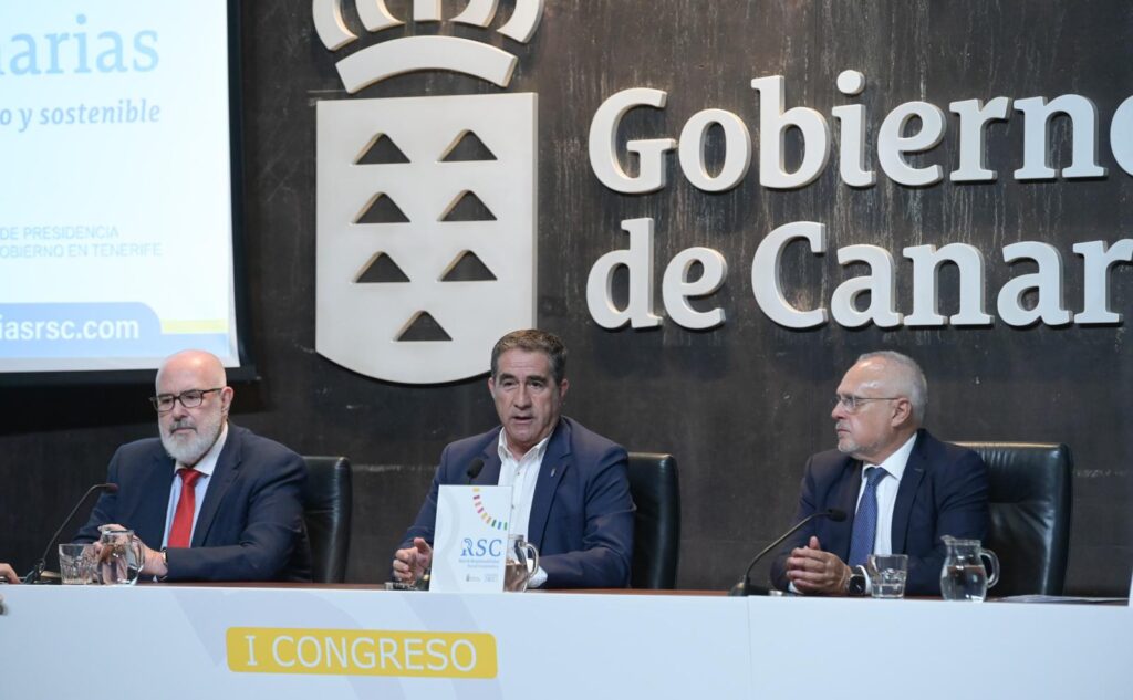 Se inaugura el I Congreso de Responsabilidad Social de Canarias. Imagen del Congreso/ Gobierno de Canarias.