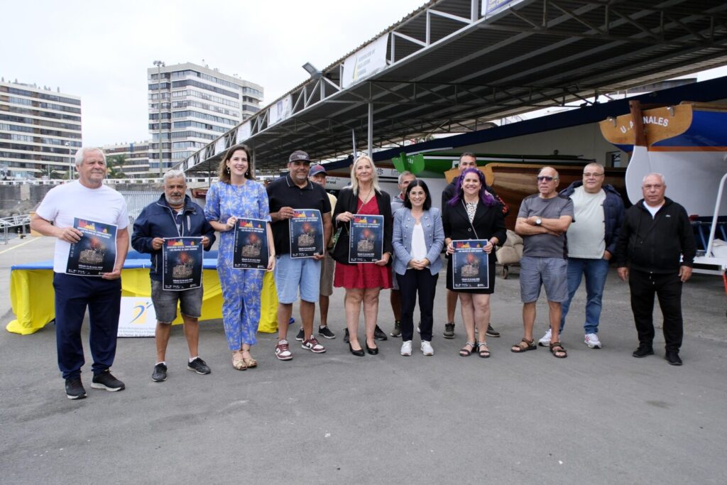12 botes participan en el concurso de Vela Latina de las fiestas fundacionales de Las Palmas de Gran Canaria