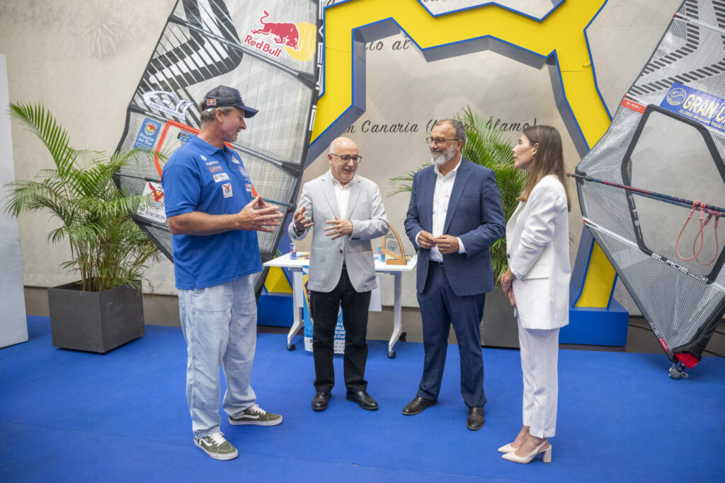 Presentación de la 37ª edición de la Gran Canaria Gloria Windsurf World Cup 2025. Imagen Cabildo de Gran Canaria