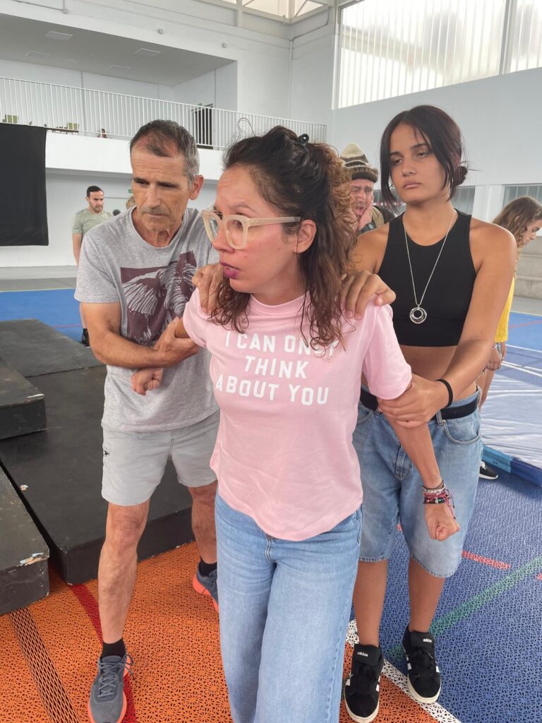 Imagen de los ensayos del Carro Alegórico/ Ayuntamiento de Santa Cruz de La Palma.