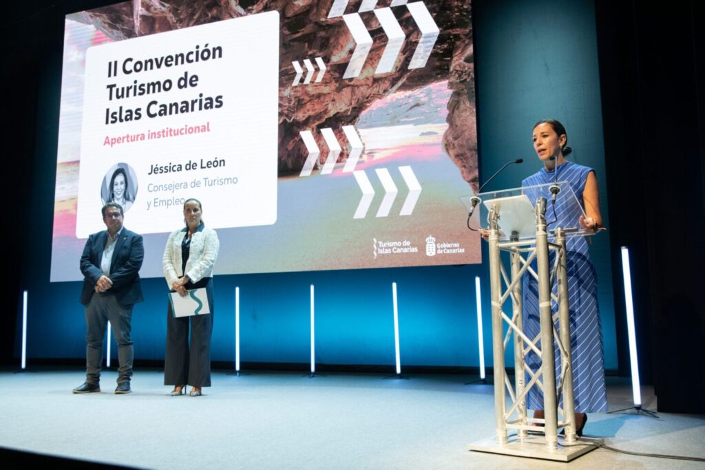 Turismo de Canarias celebra su II Convención en Fuerteventura. Inauguración de la II Convención de Turismo Islas Canarias en Fuerteventura/ Gobierno de Canarias.