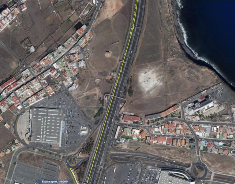 El acceso a La Pardilla desde la GC-1 se reabrirá tras las obras de ampliación de la autopista