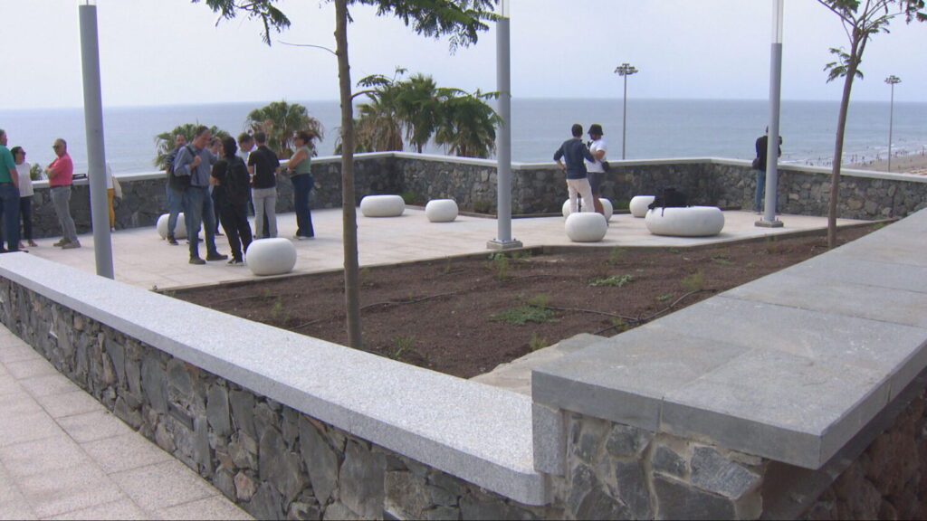 Nuevo mirador en Playa del Inglés. Imagen RTVC