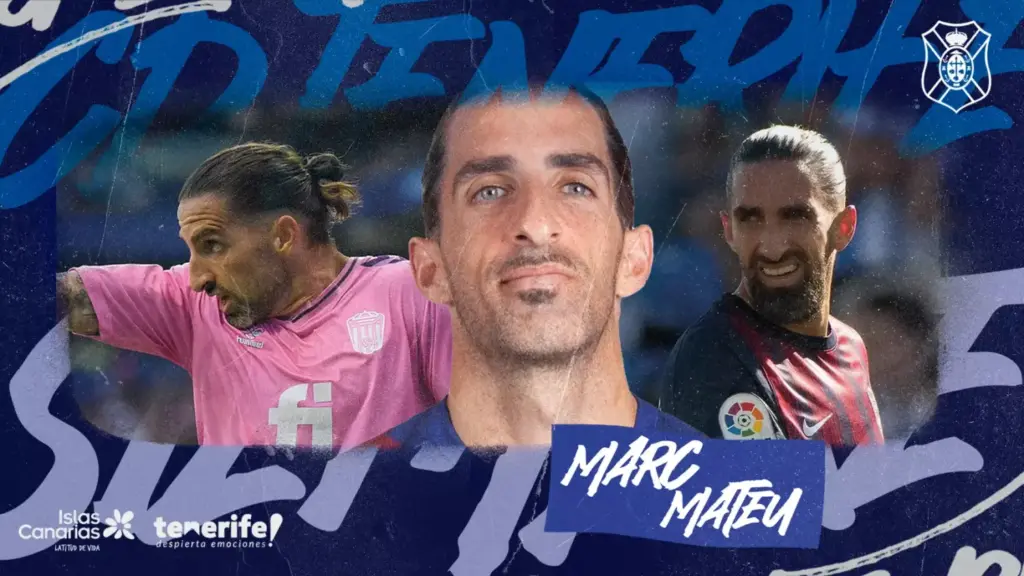 Marc Mateu es el primer refuerzo del CD Tenerife