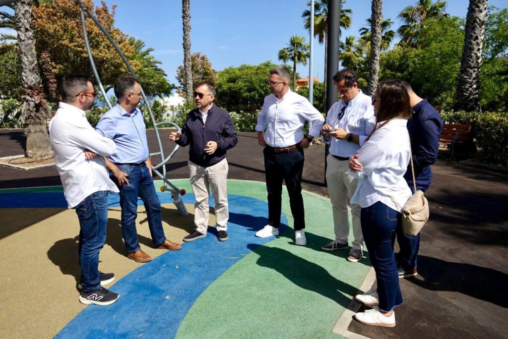 El Ayuntamiento de Santa Cruz de Tenerife inaugura dos nuevos parques infantiles. Imagen Ayuntamiento de Santa Cruz de Tenerife
