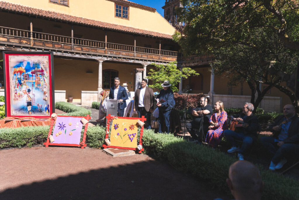 El ayuntamiento de La Laguna presenta el cartel y la programación de las Fiestas de San Benito Abad destacando el Baile de Magos y la Romería los días 12 y 13 de julio