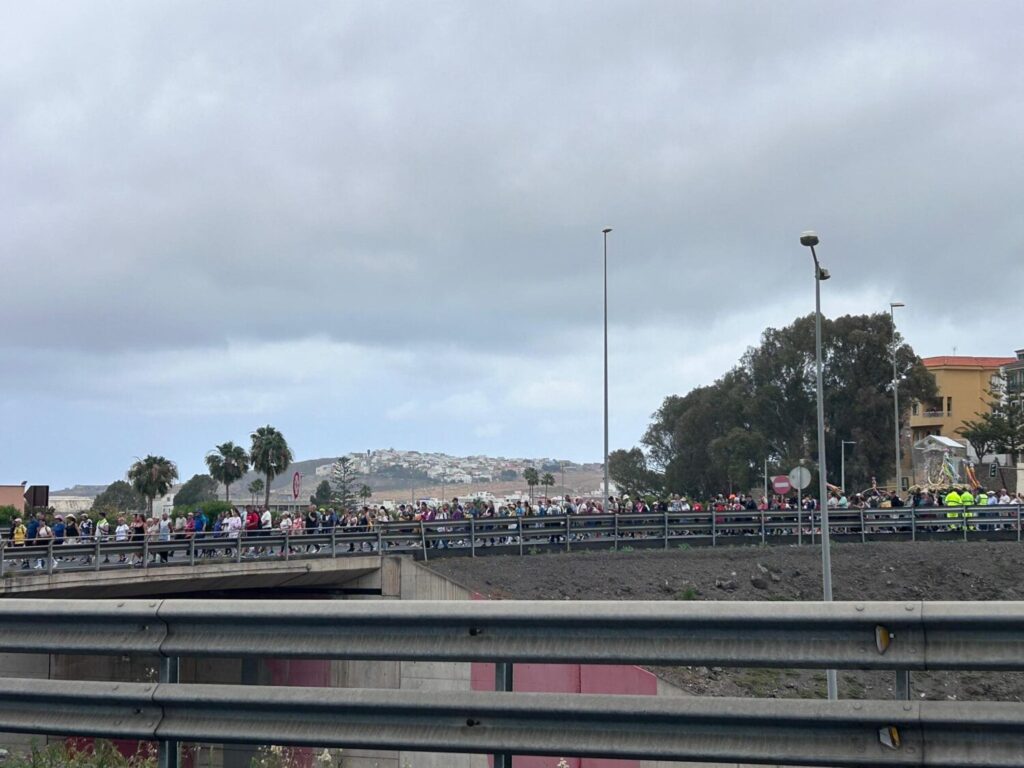 La Virgen del Pino se despide de Tamaraceite / Diócesis de Canarias 